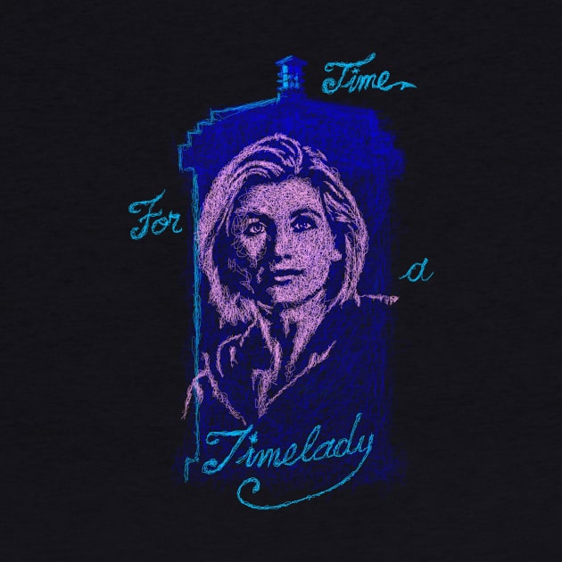 TIME FOR A TIMELADY by KARMADESIGNER T-SHIRT SHOP